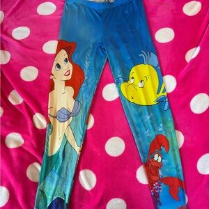 Disney brand The Little Mermaid leggings